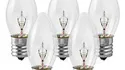C7 INCANDESCENT BULBS - Clear